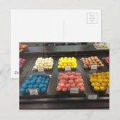 Franse Macarons | Parijs, Frankrijk Briefkaart (Voorkant / Achterkant)