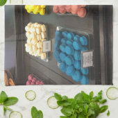 Franse Macarons | Parijs, Frankrijk Theedoek (Gevouwen)