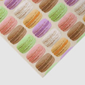 Franse macarons, pastelkleuren tissuepapier (Detail)