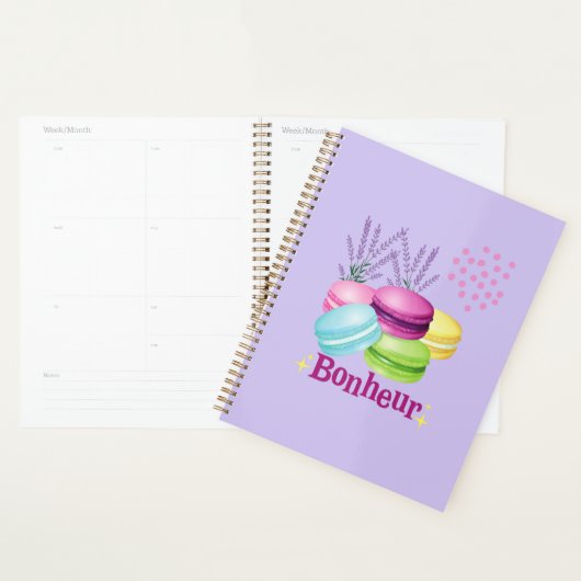 Franse Macarons Planner (Display)