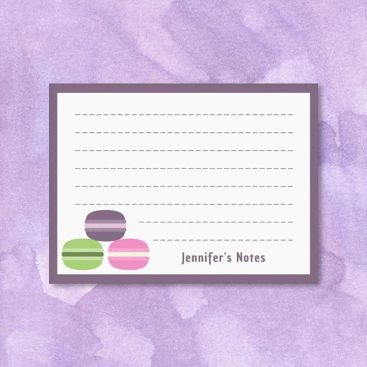 Franse Macarons Post-it® Notes