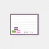 Franse Macarons Post-it® Notes (Voorkant)