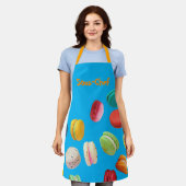 'Franse Macarons' Schort (Gedragen)