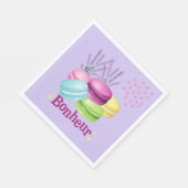 Franse Macarons Servet (Hoek)