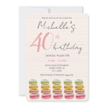 Franse Macarons Waterverf Handgeschilderd op maat