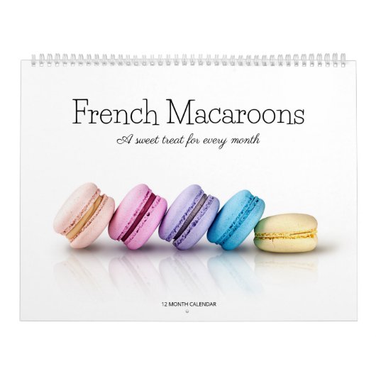 Franse Macaronskalender Kalender (Hoes)