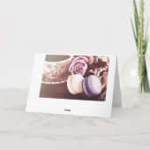 Franse macaronsteaservice met citaat kaart (Achterkant)