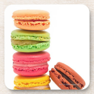 Franse macaroons drankjes onderzetter