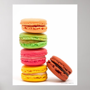 Franse macaroons poster