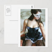 Franse Maid Painting 01 Briefkaart (Voorkant / Achterkant)