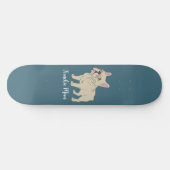 Franse mama persoonlijk skateboard (Horizontaal)
