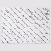 Franse Manuscript Napoleon  Letter Tissuepapier (Voorkant)