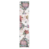 Franse Marie Antoinette geïnspireerd shabby chic Korte Tafelloper (Voorkant)