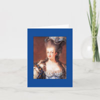 Franse Marie Antoinette Note Cards