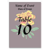 Franse Marigold Kaart (Voorkant)