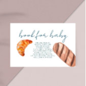 franse markt - baguette - boek voor Baby Plaatskaartje