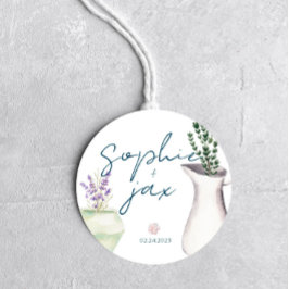 Franse markt - bloemen - schoenmaker ronde sticker