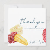 Franse markt - Charcuterie - Shower - Mijn creditc Bedankkaart (Voorkant)