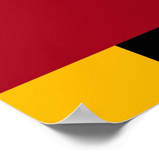 Franse markt Fleur De Lis Sign Poster (Hoek)