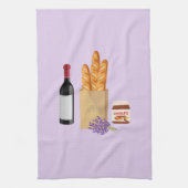 Franse Markt Lavendel Theedoek (Verticaal)