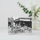 Franse markt, New Orleans, 1910 Briefkaart (Staand voorkant)