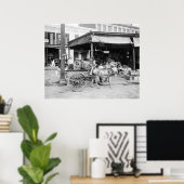 Franse markt, New Orleans: 1910 Poster (Thuiskantoor)