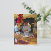 Franse markt voor olijfolie briefkaart (Staand voorkant)