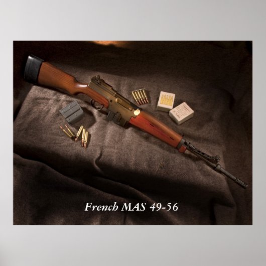Franse MAS 49-56 Poster (Voorkant)