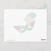 Franse Maskerade Briefkaart (Achterkant)