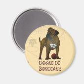 Franse Mastiff Magneet (Voorkant / Achterkant)