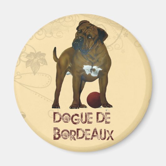 Franse Mastiff Magneet (Voorkant)