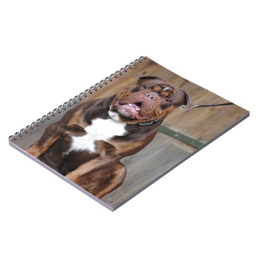 Franse Mastiff Notitieboek (Linkerzijde)