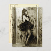 Franse meisjes Foto Briefkaarten (Voorkant / Achterkant)