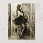 Franse meisjes Foto Briefkaarten (Voorkant)