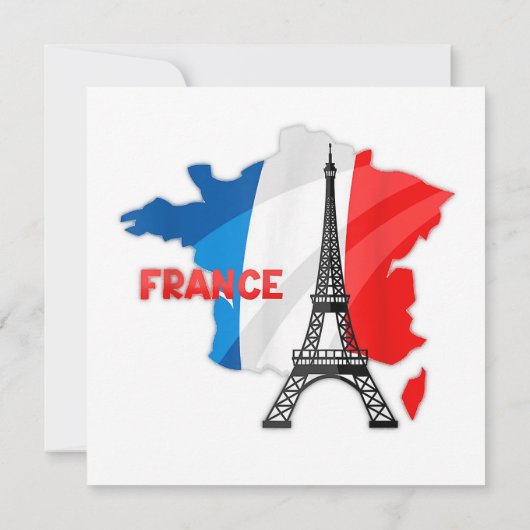 Franse meisjes, frankrijk vlag kinder, frankrijk v kaart (Achterkant)