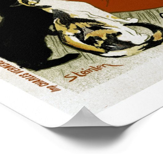  Franse melk en Poster (Hoek)