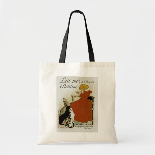  Franse melk en Tote Bag (Voorkant)
