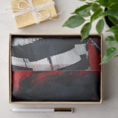 Franse Mime Gestreepte Mode Decoupage Tissuepapier (Geschenk)