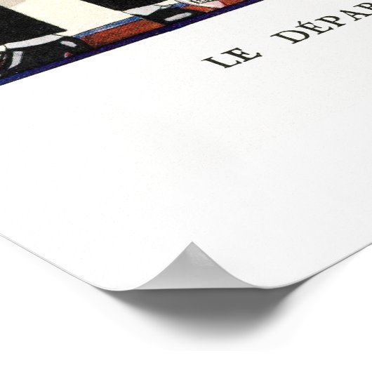  Franse Mode Art Poster (Hoek)