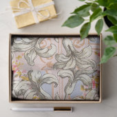Franse Mode en Bloemen Decoupage Tissue Paper Tissuepapier (Geschenk)