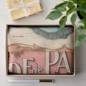 Franse Mode Ephemera ontkoppeling Tissuepapier (Geschenk)