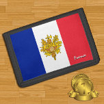 Franse mode, Franse patriotten/sport Drievoud Portemonnee<br><div class="desc">WALLETS: Franse en Franse vlag mode - hou van mijn land,  reiscadeaus,  opa-verjaardag,  nationale patriotten/sportfans</div>