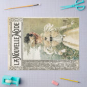 Franse Mode Magazine Lady Decoupage Vintage Tissuepapier (Craft)