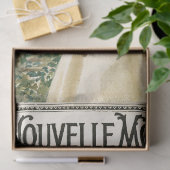 Franse Mode Magazine Lady Decoupage Vintage Tissuepapier (Geschenk)