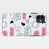 Franse mode stijl spraakballonnen Case-Mate iPhone case (Achterkant (horizontaal))