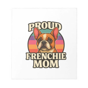 Franse Moeder Cute Franse Bulldog Hond Liefhebber Notitieblok