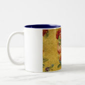 Franse Mok Gold Rooster 2 Tone Coffee (Links)