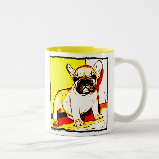 Franse mok voor stierenpuppy's (Rechts)