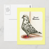 Franse Mondain 1973 Briefkaart (Voorkant / Achterkant)