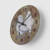 Franse Mondains Clock Ronde Klok (Hoek)